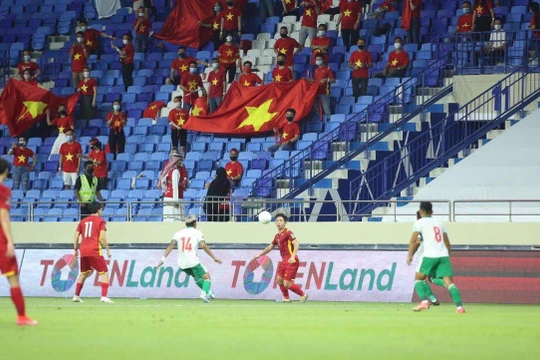 Đội tuyển Việt Nam lần đầu tiên giành vé vào vòng loại cuối cùng World Cup 2022 (Ảnh: 24h.com.vn)