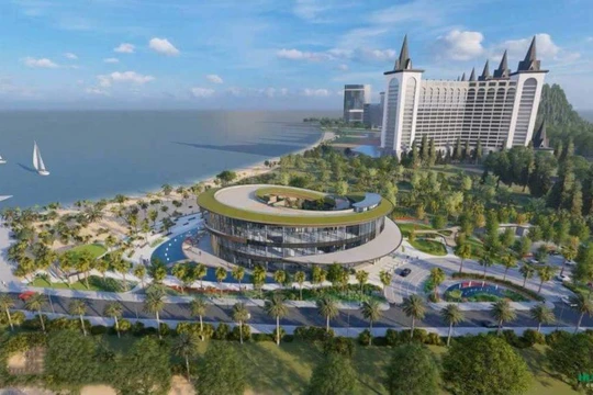 Dự án Hải Giang Merry Land tích hợp đầy đủ tiện ích vui chơi giải trí, nghỉ dưỡng lần đầu xuất hiện tại Quy Nhơn - Ảnh: HTG 