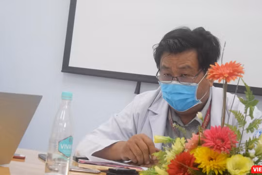 BS Đinh Tấn Phương – Trưởng khoa Cấp cứu (BV Nhi Đồng 1, TP.HCM) - Ảnh: Hoà Bình 