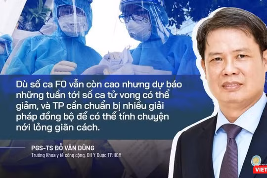 PGS.TS Đỗ Văn Dũng- Trưởng khoa Y tế công cộng ĐH Y Dược TP.HCM. Ảnh NVCC