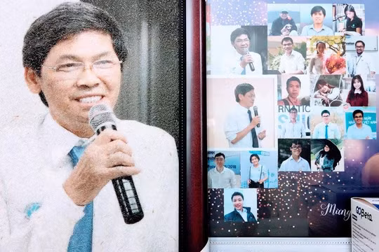 Ths. Phan Kim Ngọc – người sáng lập Viện Tế bào gốc (trực thuộc Đại học KHTN - ĐHQG TP.HCM) say sưa với công nghệ tế bào gốc (Ảnh: Hoà Bình)