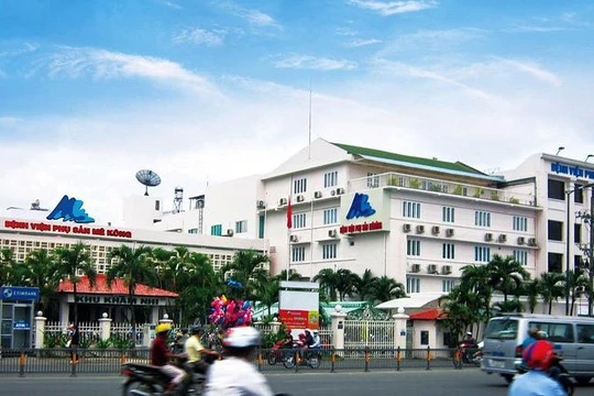 Bệnh viện Phụ sản Mê Kông, nơi xảy ra vụ việc (Ảnh: Website BV Mê Kông) 