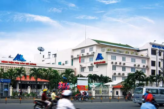 Bệnh viện Phụ sản Mê Kông, nơi xảy ra vụ việc (Ảnh: Website BV Mê Kông) 