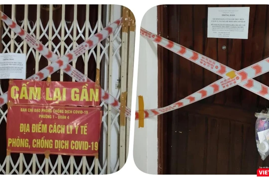 F0 cách ly tại nhà vẫn nhận được chăm sóc y tế đều đặn mỗi ngày - Ảnh: Dương Hiển