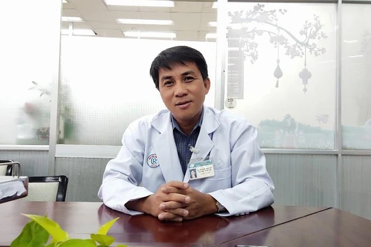 BS Phạm Thanh Việt – Trưởng phòng Kế hoạch Tổng hợp BV Chợ Rẫy TP.HCM (Ảnh: Hoà Bình) 