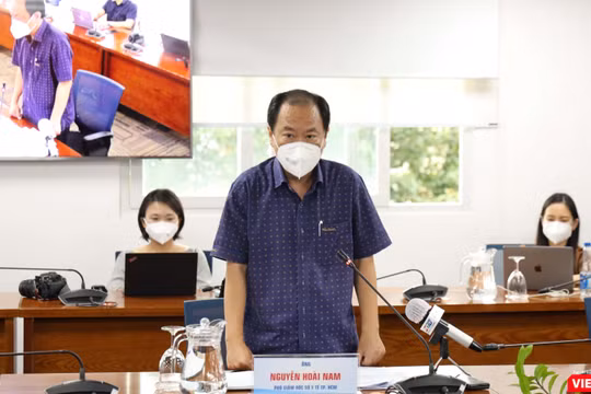 Phó Giám đốc Sở Y tế TP.HCM - BS.Nguyễn Hoài Nam. Ảnh: TTBC