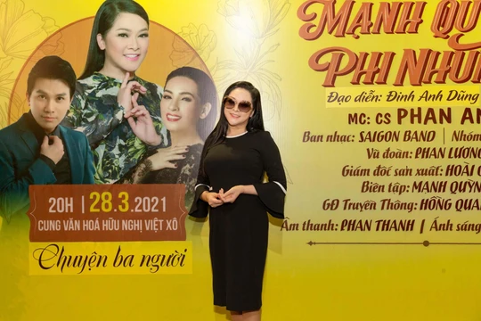 Ca sĩ Như Quỳnh "Người tình mùa đông" cho biết đã đón Tết Tân Sửu tại Việt Nam (Ảnh: HB) 