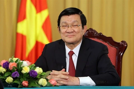 Ông Trương Tấn Sang - Nguyên Ủy viên Bộ Chính trị, nguyên Chủ tịch nước Cộng hòa Xã hội chủ nghĩa Việt Nam. Ảnh: TTXVN 