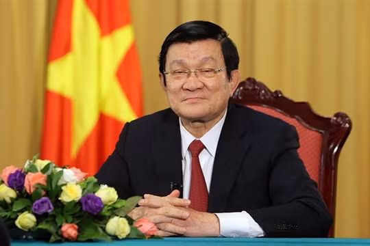 Ông Trương Tấn Sang - Nguyên Ủy viên Bộ Chính trị, nguyên Chủ tịch nước Cộng hòa Xã hội chủ nghĩa Việt Nam. Ảnh: TTXVN 