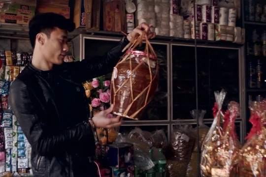 Ảnh cắt từ clip. 