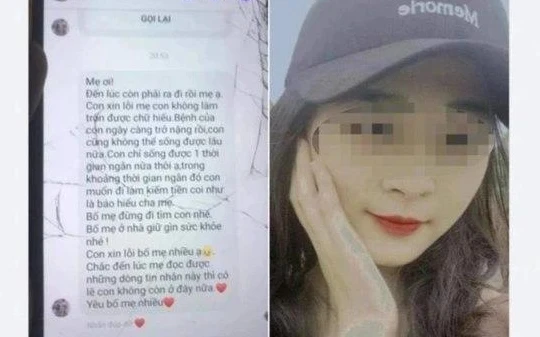 Nữ sinh Hà Tĩnh mất tích bí ẩn trước khi để lại lời nhắn buồn