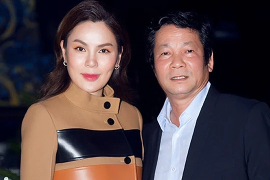 Hoa hậu Phương Lê và ông xã