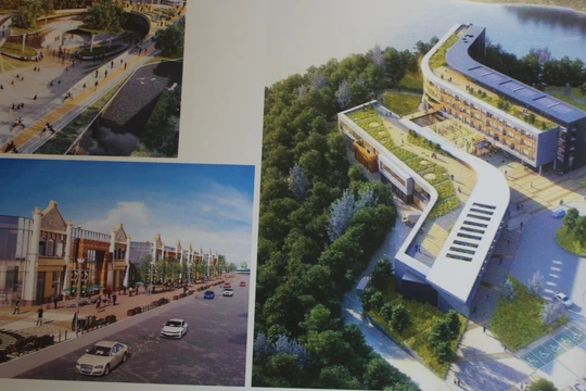 Phối cảnh Khách sạn du lịch nghỉ dưỡng cao cấp của dự án Khu du lịch biển