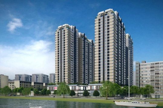 Phối cảnh dự án Khu căn hộ cao cấp LDG River (Nguồn: LDG Group)