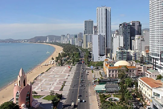 Một góc TP Nha Trang (tỉnh Khánh Hoà) (ảnh khanhhoa.gov.vn)