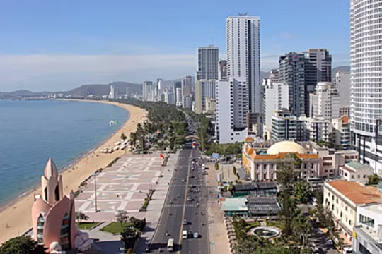 Một góc TP Nha Trang (tỉnh Khánh Hoà) (ảnh khanhhoa.gov.vn)
