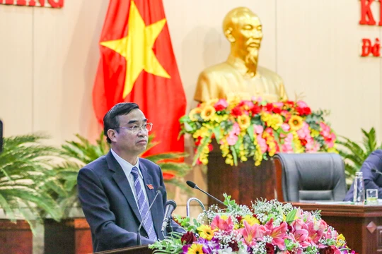 Ông Lê Trung Chinh vừa được HĐND TP Đà Nẵng bầu giữ chức vụ Chủ tịch UBND TP Đà Nẵng