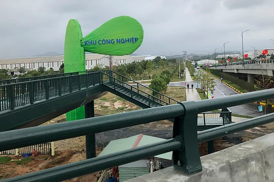 Nút giao thông nối QL1A, đường cao tốc Đà Nẵng - Quảng Ngãi với khu công nghiệp Chu Lai (Quảng Nam)