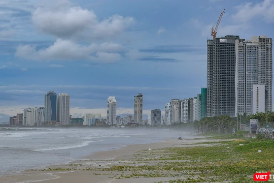 Một góc bãi biển du lịch Đà Nẵng