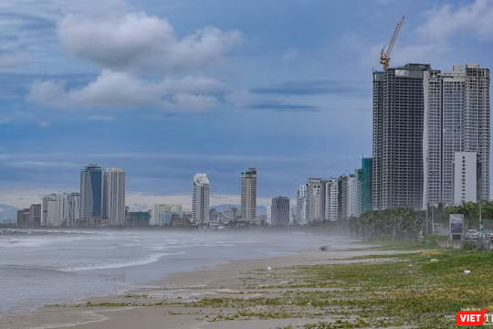 Một góc bãi biển du lịch Đà Nẵng