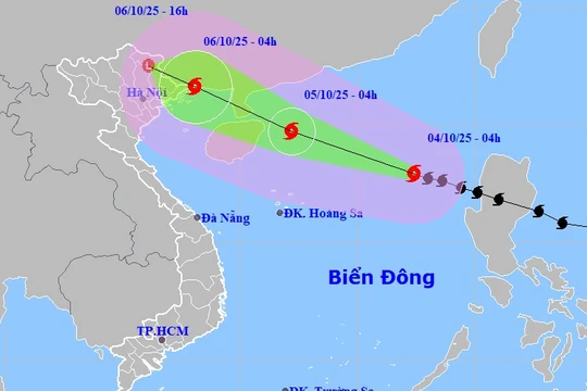 Bão Matmo tăng cấp nhanh, Hà Nội, Thanh Hóa, Nghệ An có mưa cực lớn
