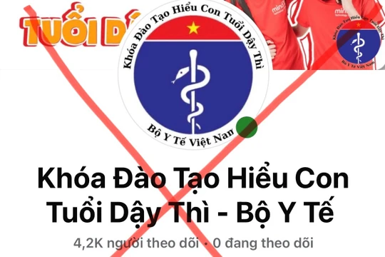 Giả danh Bộ Y tế, tung chiêu “khóa học miễn phí” lừa phụ huynh