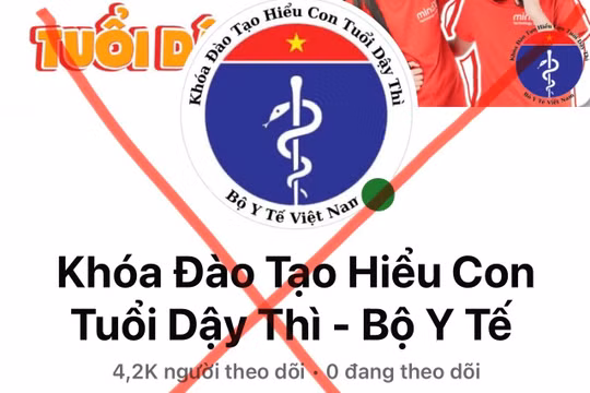 Giả danh Bộ Y tế, tung chiêu “khóa học miễn phí” lừa phụ huynh