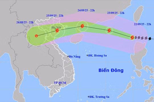 Siêu bão Ragasa đã vào biển Đông, có mạnh như bão Yagi?