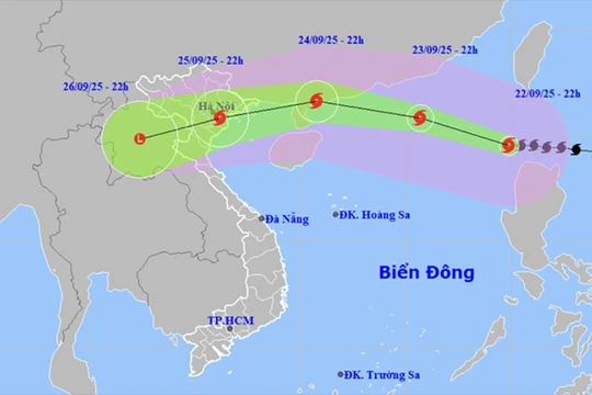 Siêu bão Ragasa đã vào biển Đông, có mạnh như bão Yagi?