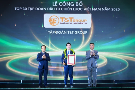 T&T Group được vinh danh Top 30 Tập đoàn đầu tư chiến lược: Dấu ấn hệ sinh thái đa ngành bền vững