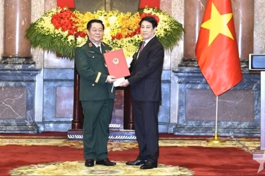 Ông Nguyễn Trọng Nghĩa được phong hàm Đại tướng, làm Chủ nhiệm Tổng cục Chính trị