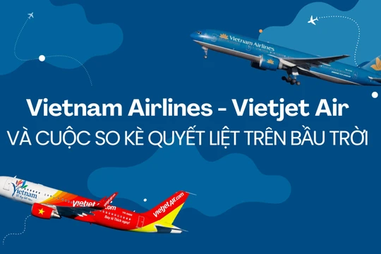 Vietnam Airlines - Vietjet Air và cuộc so kè quyết liệt trên bầu trời