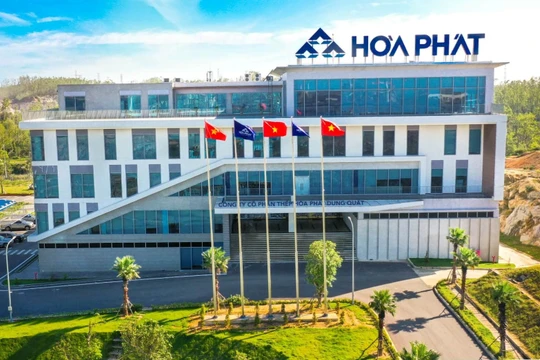 Tập đoàn Hòa Phát nằm trong top 10 doanh nghiệp lớn nhất Việt Nam