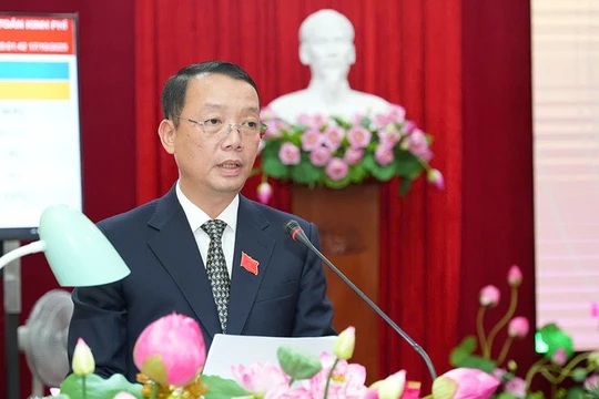 Ông Phan Thiên Định, tân Chủ tịch UBND thành phố Huế nhiệm kỳ 2021-2026.