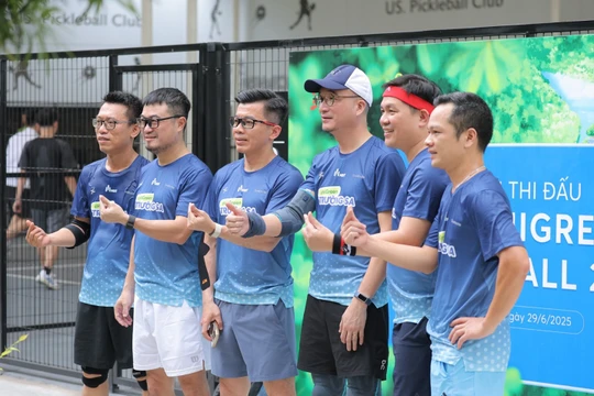 60 đối tác công nghệ tham gia Giải Pickleball gây quỹ trồng 1 triệu cây xanh tại Trường Sa