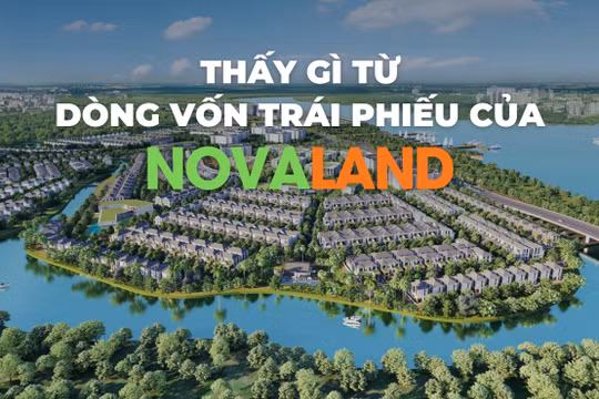 Thấy gì từ dòng vốn trái phiếu của Novaland