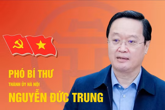 Chân dung tân Phó bí thư Thành ủy Hà Nội Nguyễn Đức Trung