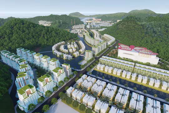 Phối cảnh dự án Cát Bà Amatina. Ảnh: Vinaconex