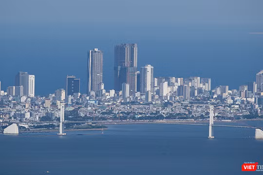 Vịnh Đà Nẵng, nơi dự kiến lấn biển để làm khu đô thị.