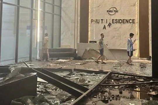 Thiệt hại ban đầu do bão số 13 gây ra trên địa bàn TP Quy Nhơn, tỉnh Gia Lai.