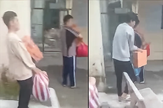 3 nghi phạm trong vụ việc nam Shipper ở xã Hoà Phước, huyện Hoà Vang (Đà Nẵng) bị đánh chết. Ảnh: Công an cung cấp.