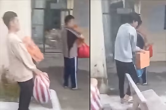 3 nghi phạm trong vụ việc nam Shipper ở xã Hoà Phước, huyện Hoà Vang (Đà Nẵng) bị đánh chết. Ảnh: Công an cung cấp.