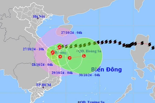 Bão Trà Mi giật cấp 12, Thừa Thiên Huế cấm người dân ra đường