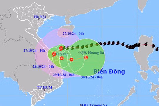 Bão Trà Mi giật cấp 12, Thừa Thiên Huế cấm người dân ra đường