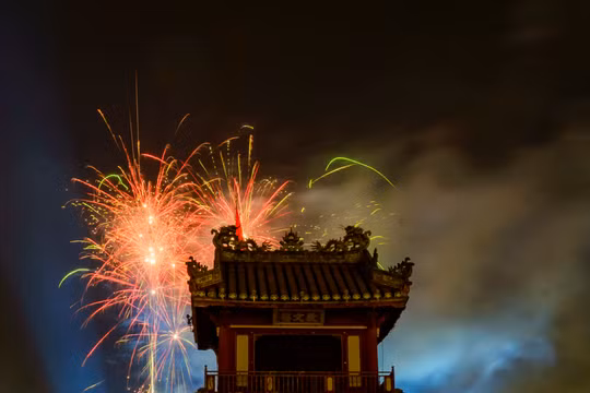 Thừa Thiên Huế sẽ có 3 điểm bắn pháo hoa tầm cao đón năm mới Giáp Thìn 2024. (Ảnh: Đình Hoàng)