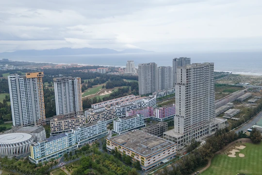 Một góc dự án khu du lịch nghỉ dưỡng cao cấp The Empire (Cocobay) tại phường Hoà Hải, quận Ngũ Hành Sơn, TP Đà Nẵng.