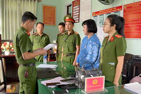 Cơ quan Công an tỉnh Quảng Nam tống đạt quyết định khởi tố vụ án hình sự, khởi tố bị can, lệnh tạm giam đối với bà Hoàng Thị Kim Châu-nguyên Tổng Giám đốc của Công ty CP Bách Đạt An.