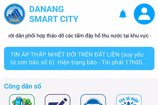 Ứng dụng Danang SmartCity thêm tính năng " Danang AI mua hộ nhằm hỗ trợ người dân mua nhu yếu phẩm