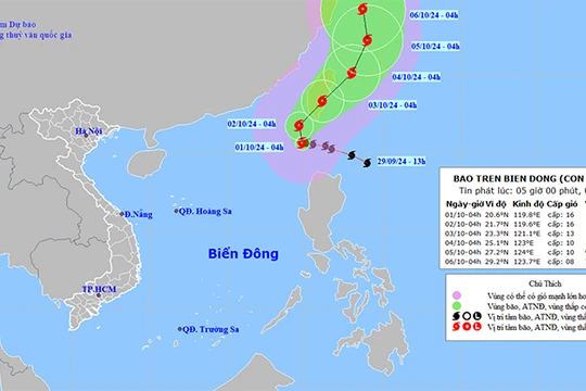Bão áp sát biển Đông, Quảng Nam yêu cầu sẵn sàng phương án ứng phó