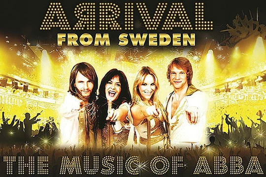 Ban nhạc Thụy Điển “Arrival” - Ban nhạc biểu diễn nhạc ABBA thành công nhất thế giới, dự kiến sẽ đến Đà Nẵng vào ngày 9/10 trong tour lưu diễn “The Music of ABBA”.